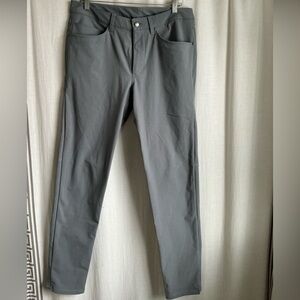 Lululemon Men's Gray Slim Trousers